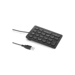 Kensington Wired Numeric Keypad, USB, 21, s&uuml;learvuti/arvuti, must