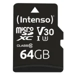 M&auml;lukaart Intenso 64GB MicroSDXC UHS-I Class 10 3433490