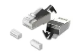 MicroConnect CON81FTP modulaarne RJ45 pistik Cat8.1 FTP, 50 tk