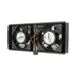 Jahutusventilaator Extralink 2 FANS ROOF COOLING UNIT 220V AC Must Metal