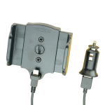 Mobiiltelefoni/nutitelefoni auto laadija adapter KRAM Fix2Car &mdash; sigaretis&uuml;&uuml;taja toitel, must