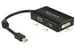 Juhe DeLOCK 0,16 m DisplayPort/VGA + HDMI + DVI