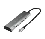 j5create JCD393 4K60 Elite USB-C&reg; 10Gbps Mini dokk, kosmosehall