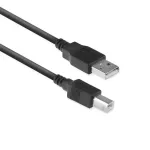 ACT USB 2.0 &uuml;henduskaabel A-pistik - B-pistik 1 meeter Must