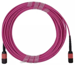 BlueOptics AV27-BO mitmemoodiline fiiber magistraalkaabel, MPO/UPC - MPO/UPC, OM4, 10 m, magenta