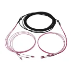 Synergy 21 LWL-kaabel Trunk kaabel U-DQ ZN BH 4G 50/125 LC/LC OM4 10m Ring - kaabel - mitmerežiimiline kiud