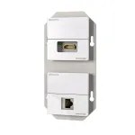Pistikupesa RJ-45 + HDMI Kindermann 7456 000 544