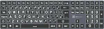 Mehaaniline klaviatuur LogicKeyboard XL-Print Valge on Must TITAN UK paigutusega arvutile LKB-LPWB-TPC-UK