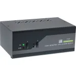 InLine KVM lauaarvuti l&uuml;liti, 2-pordiline, kahe monitoriga DP 1.2, 4K, USB 3.0, heli