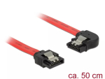 SATA-kaabel DeLOCK 83964 0,5 m Must Punane