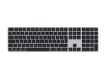 APPLE Magic Keyboard koos Touch ID ja numbriklahvistikuga Mac mudelitele Apple r&auml;niga - Briti inglise keel - Mustad klahvid