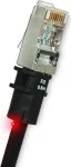 Digitus PatchSee BasicPatch 5e PK-F-4 v&otilde;rgukaabel, Cat5e U/FTP, AWG 26, vask, PVC, 1,2 m, must