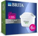 Brita Maxtra Pro Limescale Expert veefiltri kassett, 6 tk, valge