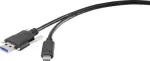 Renkforce RF-3386040 kaabliadapter USB 3.2 Type A USB-C must (RF-3386040)