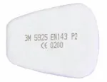 Osakeste filter 3M 5925 P2 &mdash; asendatav hingamisteede filter 3M korduvkasutatavatele maskidele