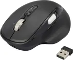 Renkforce RF-WM-220 hiir, juhtmevaba, Bluetooth&reg;, suurus: M/L, optiline, must, 11 nuppu, 4800 dpi, ergonoomiline, lihtne vahetus 3 seadme vahel, multipaarimine (RF-6857524)