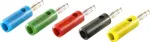 shiverpeaks BS56200-SET Wire Connector Banana Must - Sinine - Roheline - Punane - Kollane (BS56200-SET)