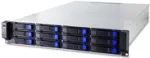Fantec SRC-2612X07 2HE 680MM SRC-2612X07, 12x 8.89 cm (3.5 inch ) , 3x SFF-8087, 5x 4-pin Molex, USB 2.0, 2HE,19 inch , 430x680x88 mm (2163)