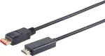 Video kaabli adapter S/CONN 10-71025 1m DisplayPort HDMI-le
