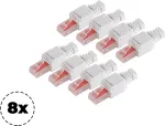 V&otilde;rgu pistik ShiverPeaks 75011-8 Cat.6 t&ouml;&ouml;riistavaba RJ45 konnektor, 8P8C