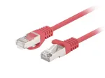 Lanberg PCF6-20CC-0100-R Cat.6 F/UTP &uuml;henduskaabel, 10-pack, 1 m, punane