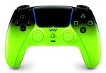 Gamepad Sony DualSense PlayStation 5-le &mdash; Bluetooth/USB, must/roheline, analoog/digitaalne, USB-C
