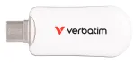 Verbatim Plectra USB-C m&auml;lupulk valge 256 GB, 256 GB, USB USB-C, 3.2 Gen 1 (3.1 Gen 1), 100 MB/s, korgita, valge