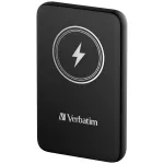 Verbatim Charge 'n' Go magnetiline juhtmevaba akupank 10000 mAh, must
