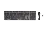 HP 720 mitme seadme taaslaetav juhtmevaba klaviatuur, t&auml;issuuruses (100%), juhtmevaba, USB + Bluetooth, mehaaniline, QWERTY, must