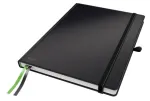 Leitz Notebook Complete A4 ruuduline 96 grammi 80 lehte, Must, A4, 80 lehte, 96 g/m&sup2;, Ruuduline paber, K&otilde;va k&ouml;ide