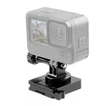 PULUZ Kiivrikinnitus spordikaameratele (DJI, GoPro, Insta360) - Must