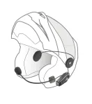 Interphone U-COM 8R Motorbike Intercom 1600 m Black