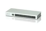 ATEN 4-pordiline 4K HDMI heli-/videol&uuml;liti IR-puldiga, HDMI, metall, h&otilde;bedane, 60 Hz, 15 m, 3840 x 2160, 4096 x 2160