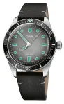 ORIS Aquis Date 40mm automaatne sinise sihverplaadiga roostevabast terasest k&auml;ev&otilde;ruga meeste kell 40530752089