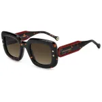 CAROLINA HERRERA HER0313S086 Naiste P&auml;ikeseprillid Havana/Tortoise Pruun Gradient 49mm