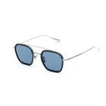 BELSTAFF MERRICKAZULW meeste p&auml;ikeseprillid &ndash; ruudukujuline atsetaatraam UV400 kaitsega (47/23/143 mm)