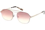 WEB EYEWEAR Meeste p&auml;ikeseprillid WE0248-21G Havana atsetaatne kandiline raam roheliste pol&uuml;karbonaat l&auml;&auml;tsedega UV400