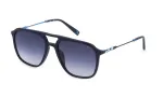 FILA SFI215-560821 Meeste ristk&uuml;likukujulised p&auml;ikeseprillid - must raam, hallid l&auml;&auml;tsed, UV400 kaitse