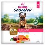 GDD Gold Dog Snocerek Small Breeds Beef & Salmon kuiv koeratoit 5kg