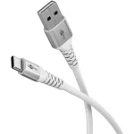 Goobay 74531 USB-kaabel valge