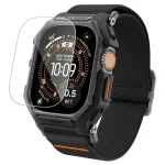 SPIGEN Lite Fit Pro & karastatud klaas Apple Watch Ultra 1 / 2 / 3 (49 mm) mattmust