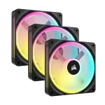 CORSAIR Qx RGB seeria Icue Link Qx120 RGB 120 mm magnetkupli RGB ventilaatori stardikomplekt