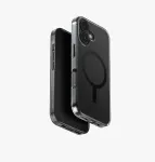 UNIQ Clario &uuml;mbris iPhone 17 jaoks, MagClick laadimine, must