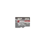 Silicon Power CreatePro CR30M 256 GB microSDXC m&auml;lukaart SD-adapteriga, UHS-I U3, V30, A2, klass 10, kuni 170 MB/s lugemine