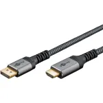Goobay 65271 Videokaabli-adapter 5 m DisplayPort HDMI Hall (65271)