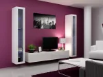Cama TV-alus VIGO '180' 30/180/40 valge/valge l&auml;ikiv