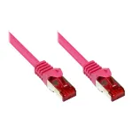 GoodConnections RNS&reg; Cat. 6 S/FTP patch-kaabel riivikaitsega, 20 m, magenta