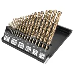 NEO TOOLS HSS-Co Metallpuurikomplekt 1.0-10.0 mm, 19-osaline