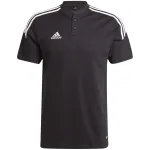 adidas Condivo 22 Polo meeste T-s&auml;rk must H44105 S