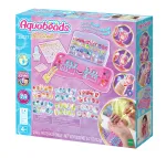 EPOCH Aquabeads Nail Studio algkomplekt - veega aktiveeritavad helmestest k&uuml;&uuml;nekunsti komplekt lastele, &uuml;le 100 disaini, korduvkasutatavad k&uuml;&uuml;ned, ilma liimita, vanus 4+